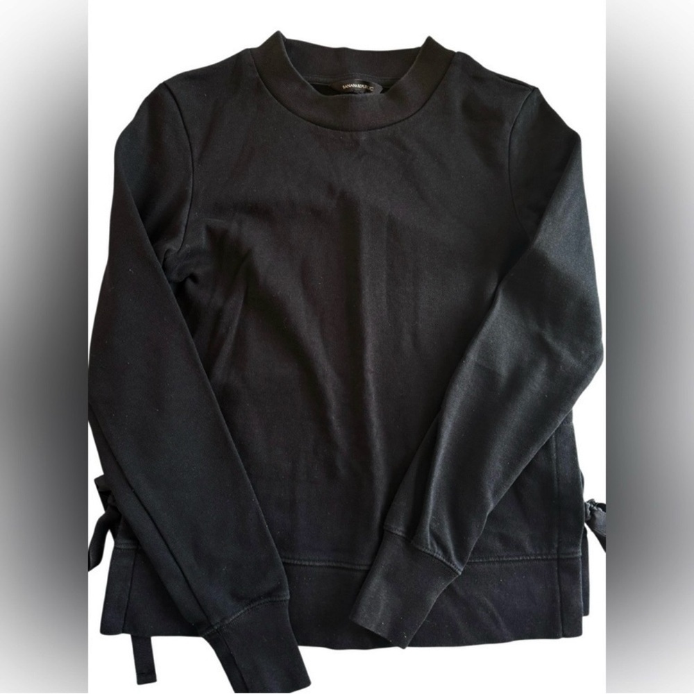 Banana Republic Side-Tie Crewneck Sweatshirt – XXS